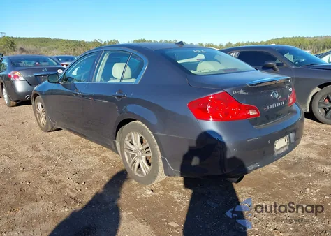 2013 Infiniti G37 Journey from USA, damaged, VIN JN1CV6AP6DM303380
